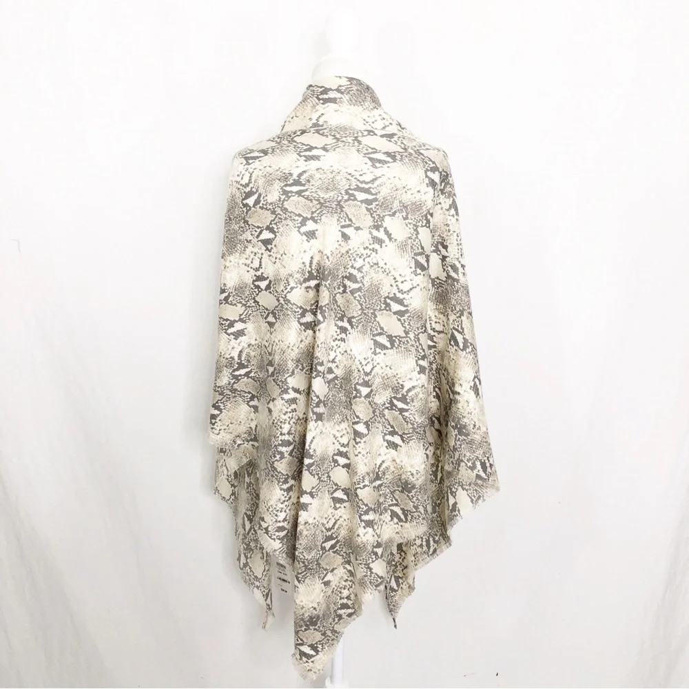 NEW INC International Concepts Snake Embossed Soft Triangle Scarf or Shawl